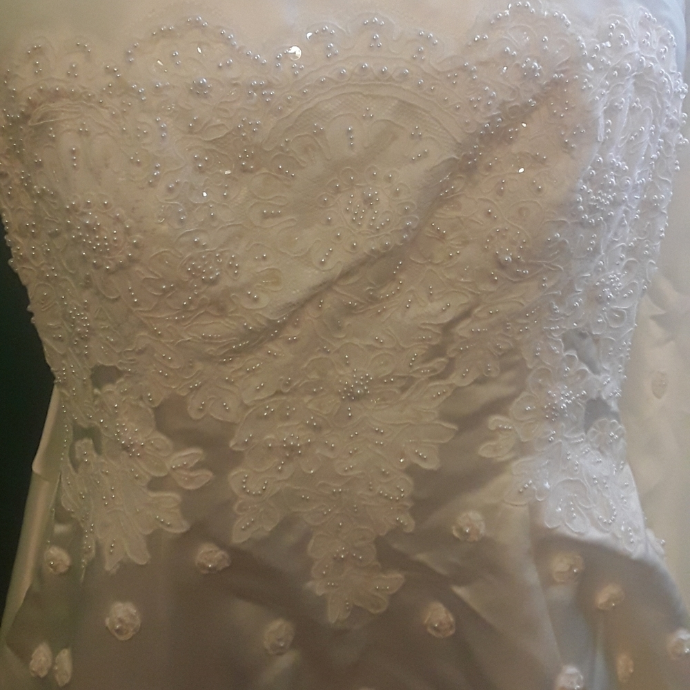 Beautiful Beaded Bridal Dress